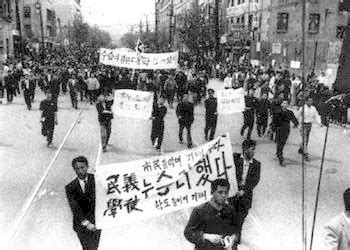 The April Revolution South Korean Student-Led Protests & Anti-Authoritarian Uprisings