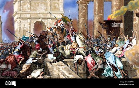 The Sack of Rome by Saracens: A Turning Point for Papal Power and the Fragility of Carolingian Authority